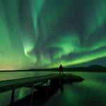 Aurora lights, Iceland