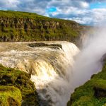 Golden Falls Gullfoss in Iceland