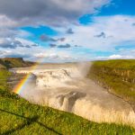 Gullfoss waterfall in South Iceland