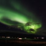 Northern lights boat tour in Iceland