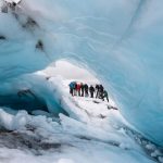 glacier walk Skaftafell Iceland