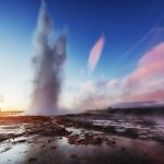 Geysir Hot Spring, Golden Circle route, South Iceland