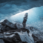 Solheimajokull glacier hiking